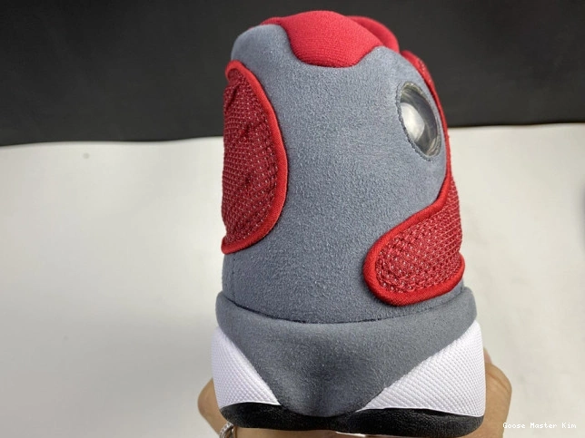 Air Jordan Red Grey Retro 13 414571-600 Gym Flint 0806